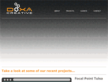 Tablet Screenshot of doxacreative.org